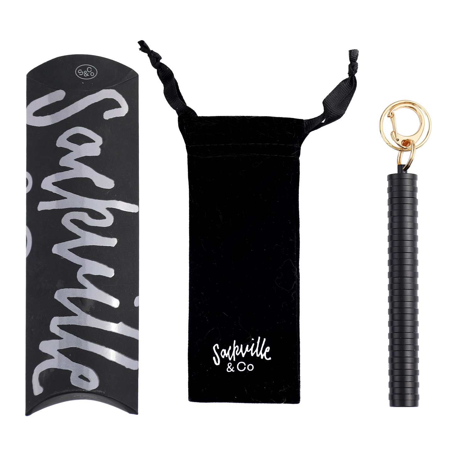 Carry Case Keychain Black - Sackville & Co.