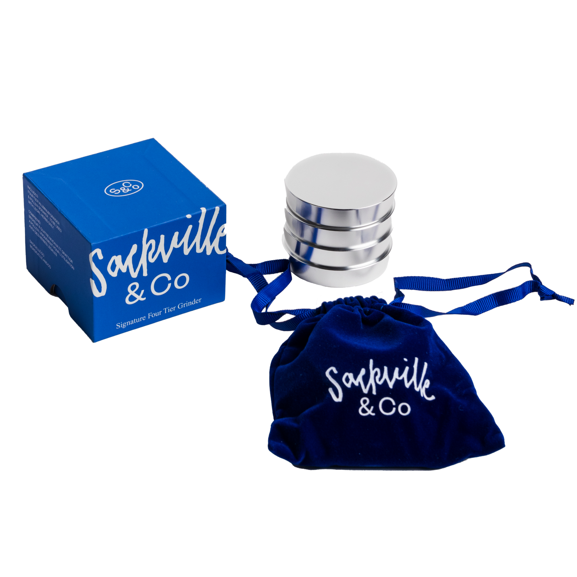 Signature Grinder Silver - Sackville & Co.