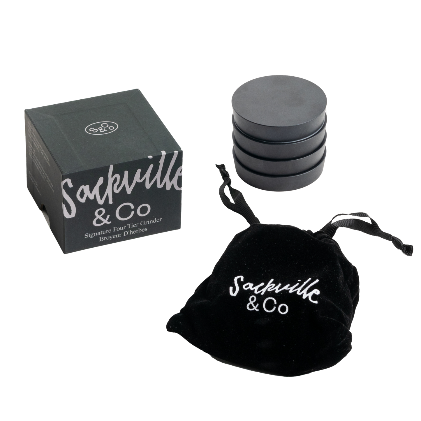Signature Grinder Black - Sackville & Co.